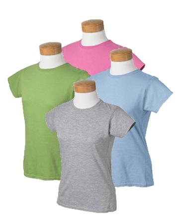 Ladies Fitted T-Shirt (Assorted Colors)